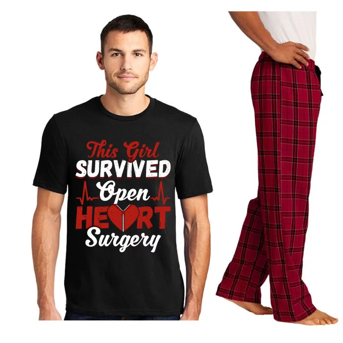 This Survived Gift Survivor Open Heart Surgery Gift Pajama Set