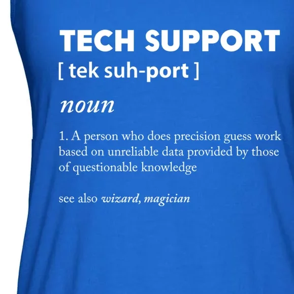 Tech Supporcool Gift Tech Support Gift Ladies Essential Flowy Tank