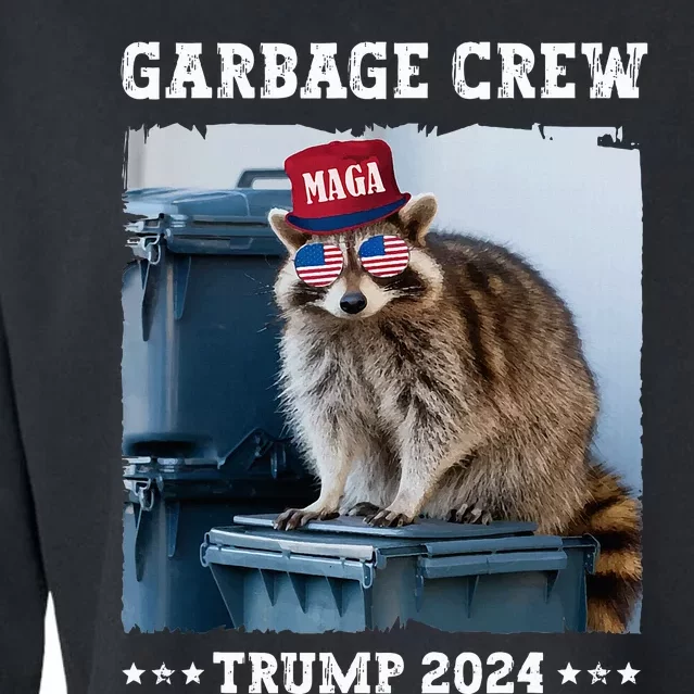 Trump’S Supporters Garbage Joe Biden Republican Garbage Crew Cropped Pullover Crew