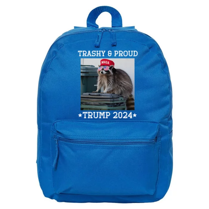 Trump’S Supporters Garbage Joe Biden Trashy And Proud Trump 16 in Basic Backpack