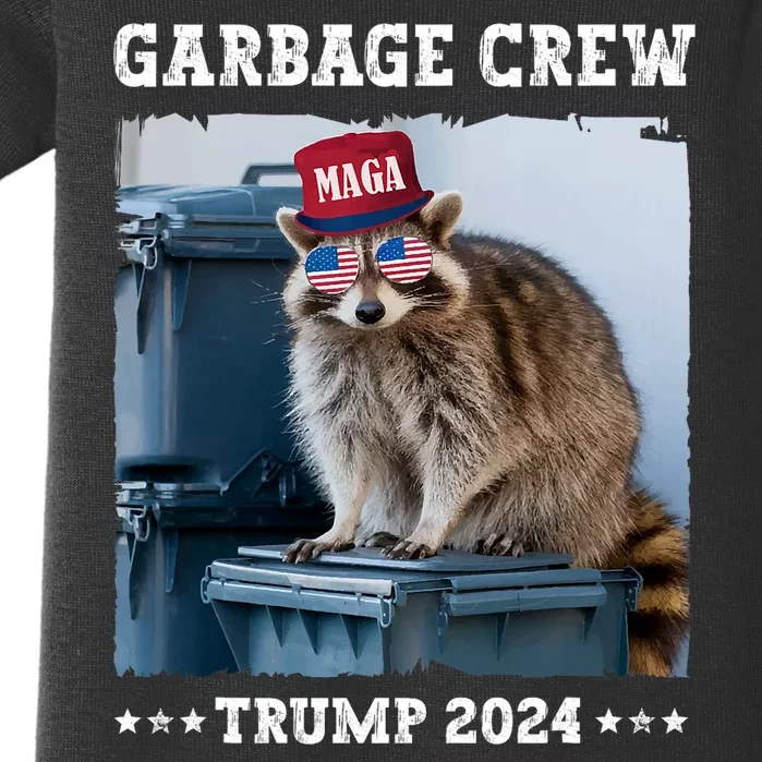 Trump’S Supporters Garbage Joe Biden Republican Garbage Crew Baby Bodysuit