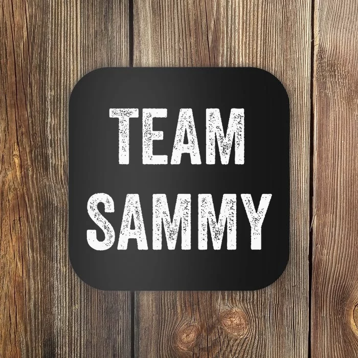 Team Sammy Go Sammy Supporter Cheer Fan Coaster