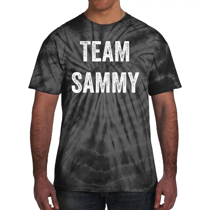 Team Sammy Go Sammy Supporter Cheer Fan Tie-Dye T-Shirt