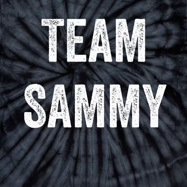 Team Sammy Go Sammy Supporter Cheer Fan Tie-Dye T-Shirt