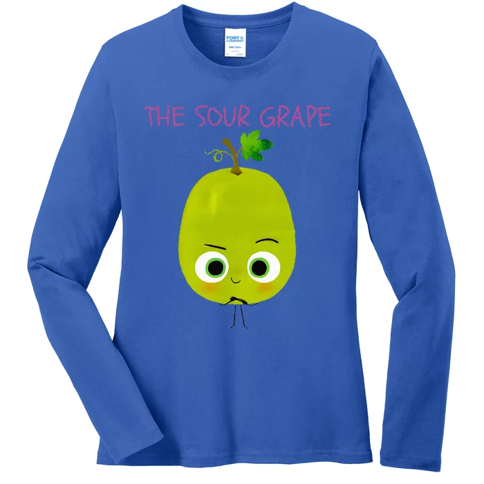 The Sour Grape Essential Ladies Long Sleeve Shirt