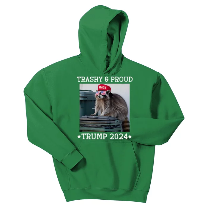 Trump’S Supporters Garbage Joe Biden Trashy And Proud Trump Kids Hoodie