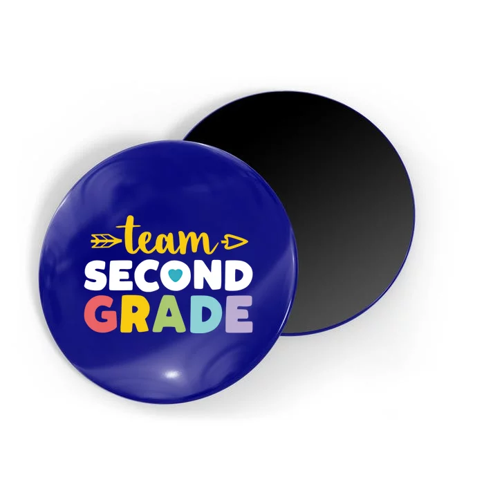 Team Second Grade Cool Gift 2Nd Student Teacher First Day Magnet