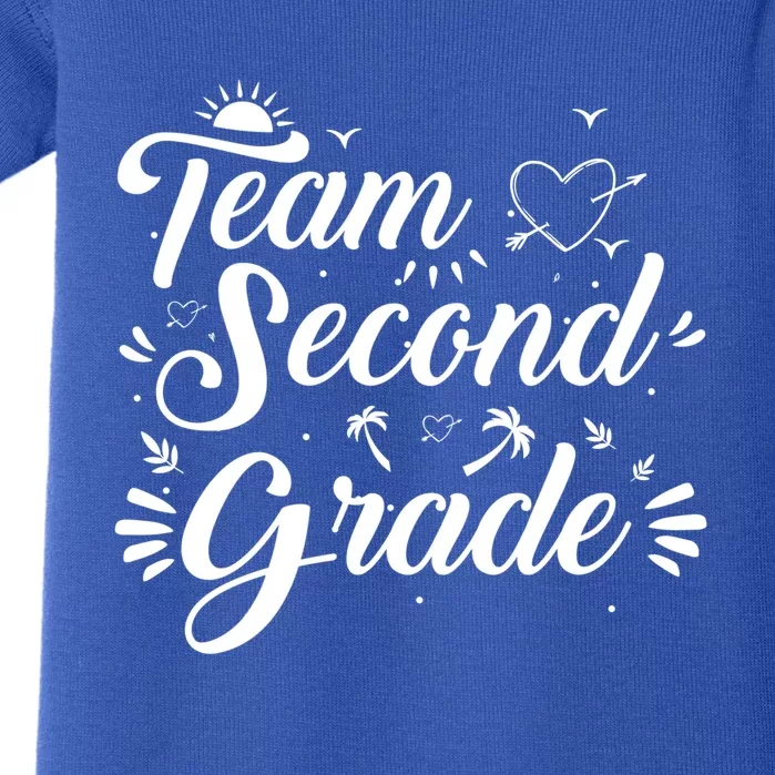 Team Second Grade Gift Baby Bodysuit