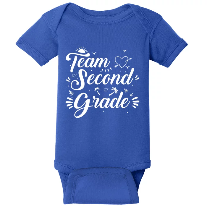 Team Second Grade Gift Baby Bodysuit