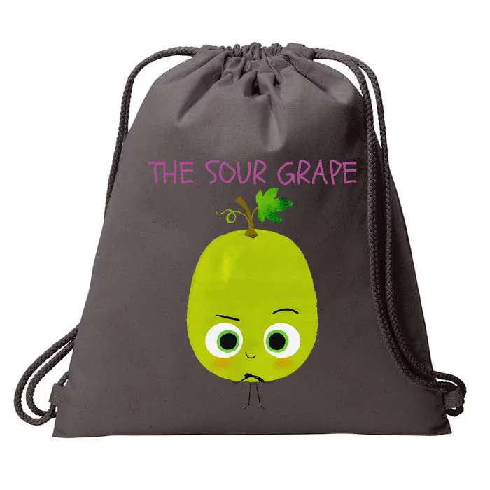 The Sour Grape Essential Gift Drawstring Bag