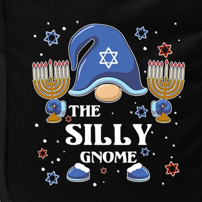 The Silly Gnome Hanukkah Matching Family Pajama Funny Gift Impact Tech Backpack