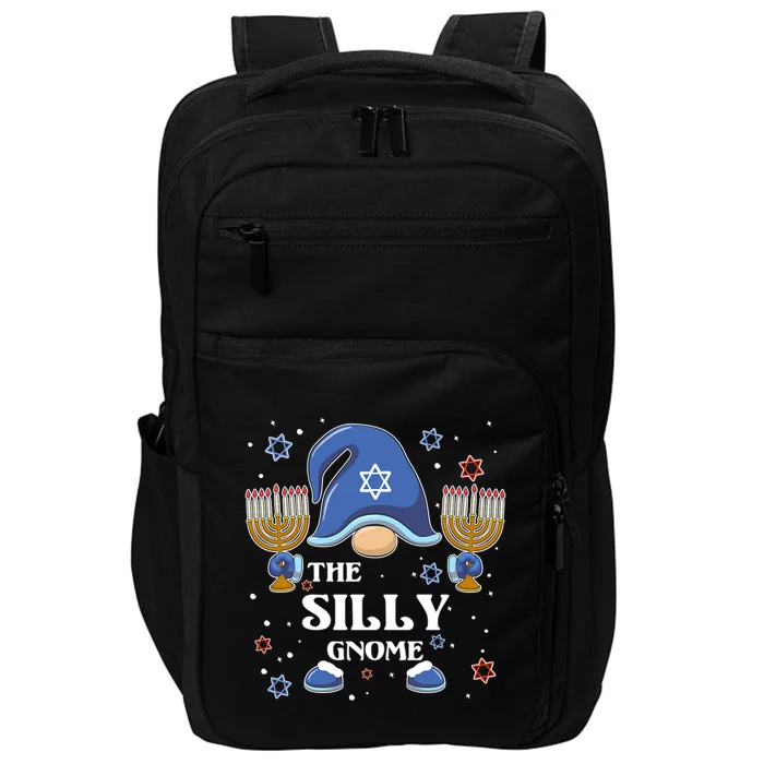 The Silly Gnome Hanukkah Matching Family Pajama Funny Gift Impact Tech Backpack