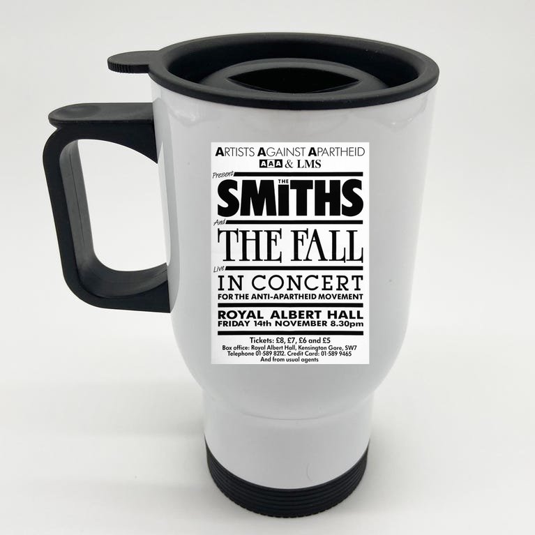 The Smiths Gig Poster Stainless Steel Travel Mug