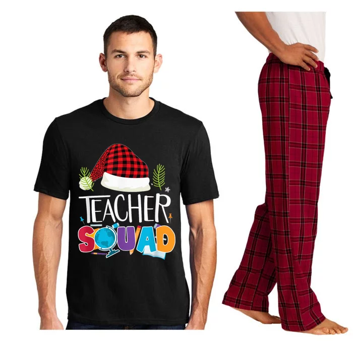 Teacher Squad Group Matching Christmas Pajama Party Pajama Set