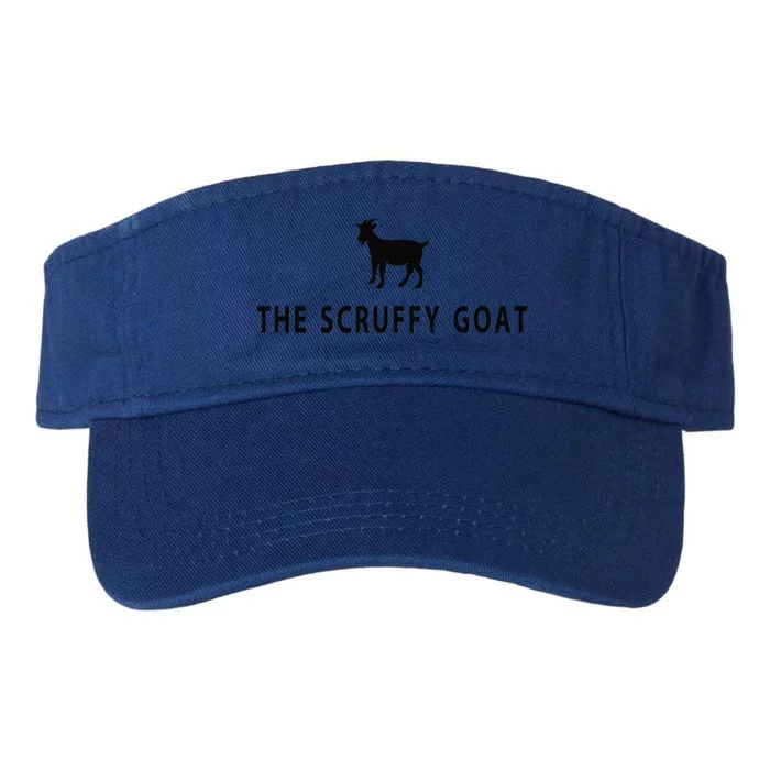 The Scruffy Goat Funny Farm Animal Farmer Valucap Bio-Washed Visor