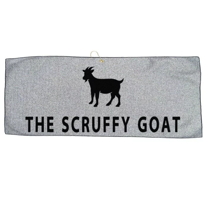 The Scruffy Goat Funny Farm Animal Farmer Large Microfiber Waffle Golf Towel