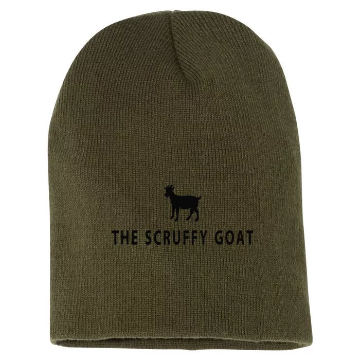 The Scruffy Goat Funny Farm Animal Farmer Short Acrylic Beanie