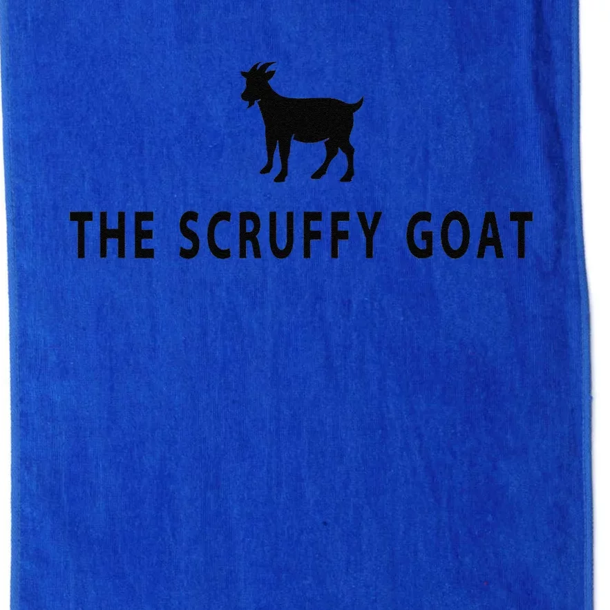 The Scruffy Goat Funny Farm Animal Farmer Platinum Collection Golf Towel