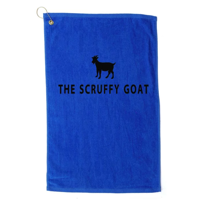 The Scruffy Goat Funny Farm Animal Farmer Platinum Collection Golf Towel