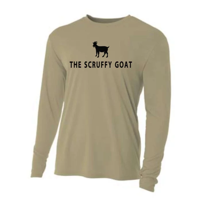 The Scruffy Goat Funny Farm Animal Farmer Cooling Performance Long Sleeve Crew