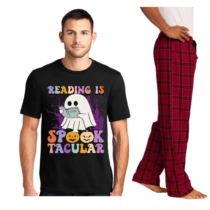 Teachers Students Halloween Reading Is Spook Tacular Pajama Set