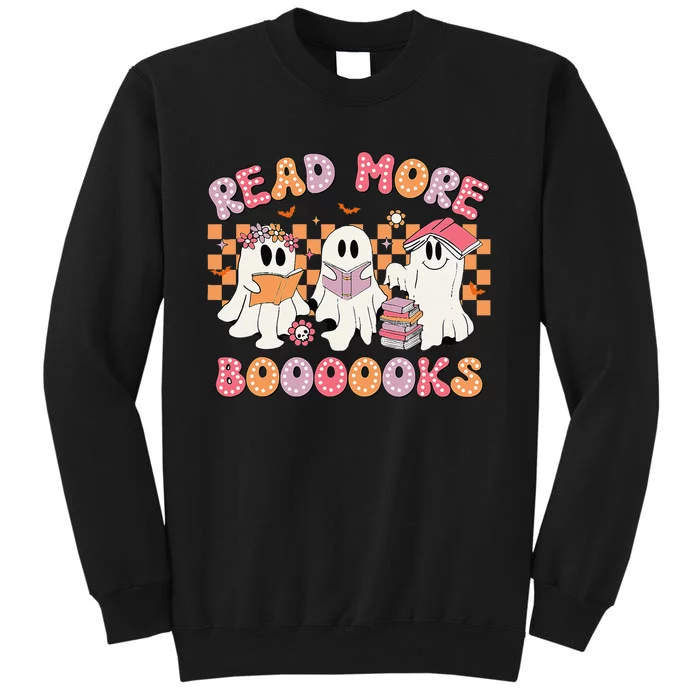 Teachers Students Halloween Costume Reading Read More Books Sweatshirt