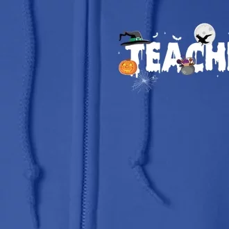 Teacher School Halloween Great Gift Full Zip Hoodie