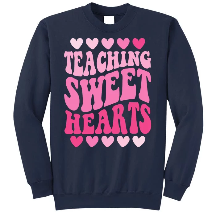 Teaching Sweet Hearts Cute Valentines Day Teacher Sweatshirt