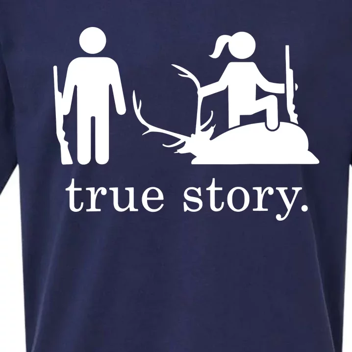 True Story Hunting Lover Hunter Sueded Cloud Jersey T-Shirt