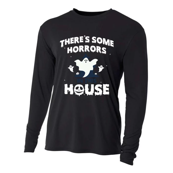 Theres Some Horrors In This House Cooling Performance Long Sleeve Crew