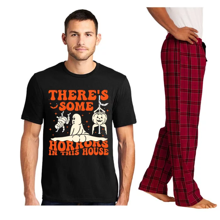 ThereS Some Horrors In This House Halloween Pajama Set