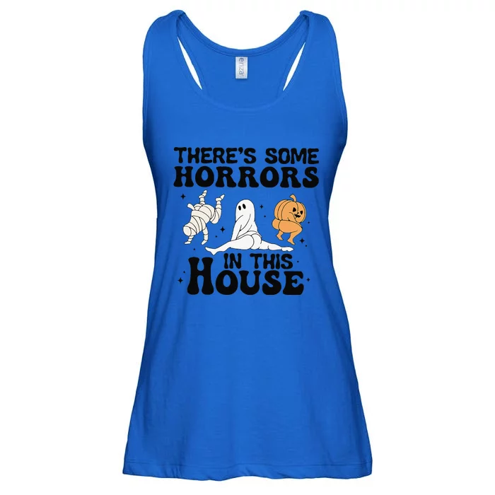 Theres Some Horrors In This House Funny Ladies Essential Flowy Tank