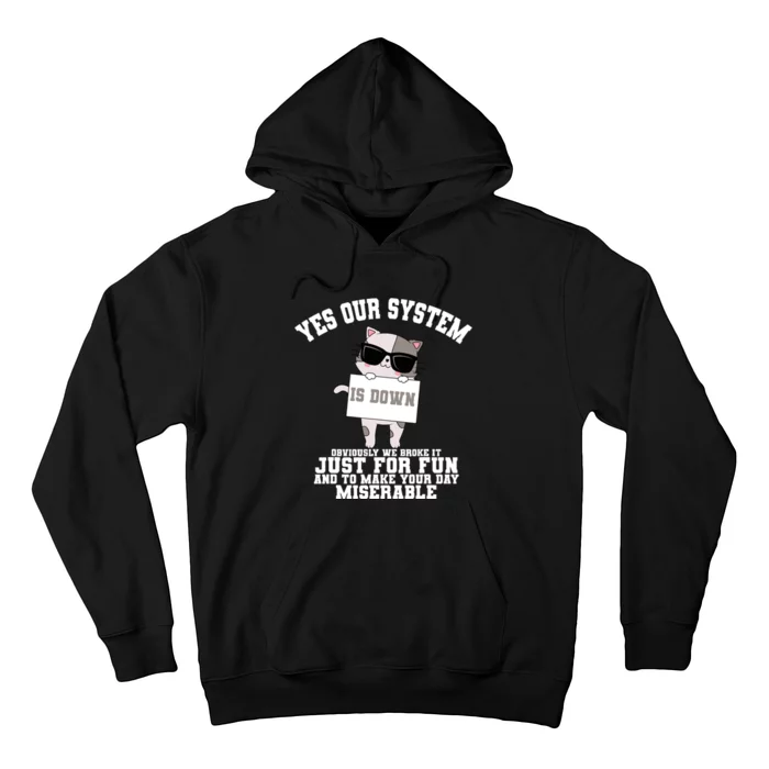 Tech Support Help Desk Information Technology Call Center Hoodie