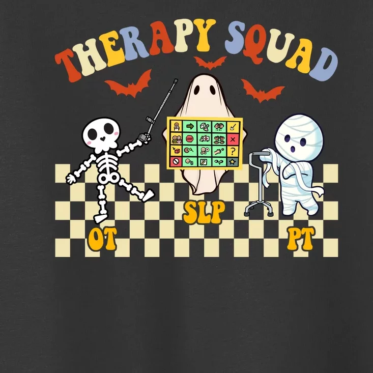 Therapy Squad Halloween Slp Ot Pt Team Toddler T-Shirt