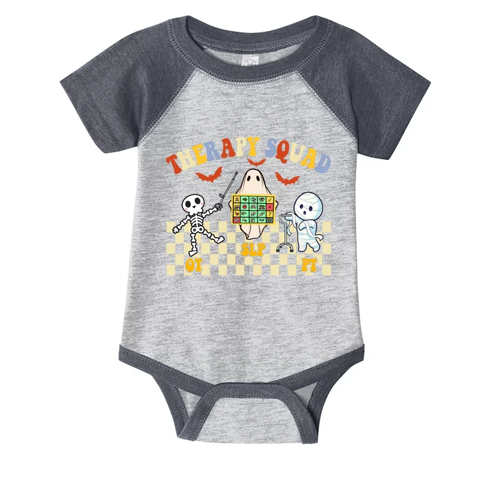 Therapy Squad Halloween Slp Ot Pt Team Infant Baby Jersey Bodysuit