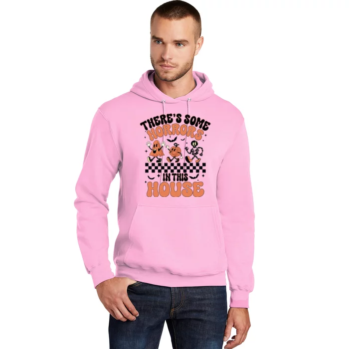 Theres Some Horrors In This House Ghost Pumpkin Halloween Hoodie