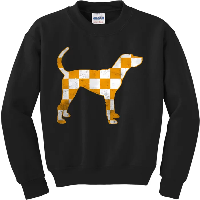 Tennessee Smokey Hound Dog Tn Kids Sweatshirt