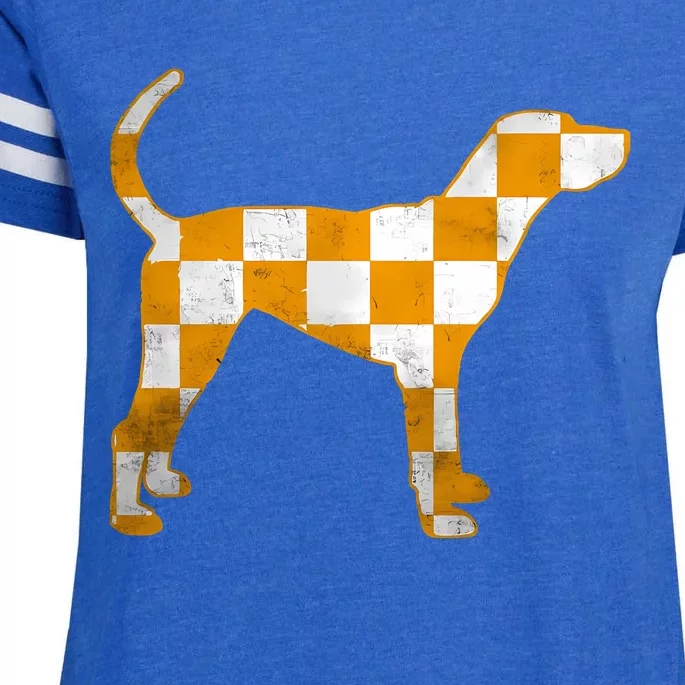 Tennessee Smokey Hound Dog Tn Enza Ladies Jersey Football T-Shirt