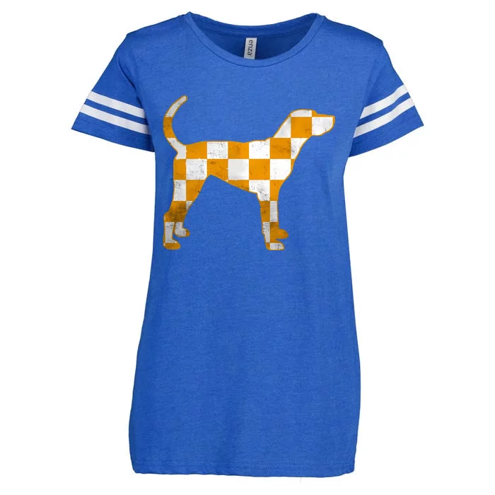 Tennessee Smokey Hound Dog Tn Enza Ladies Jersey Football T-Shirt