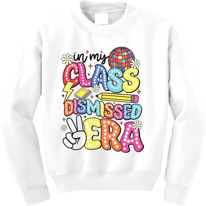 Teacher Summer Happy Last Day Of School Kids Sweatshirt