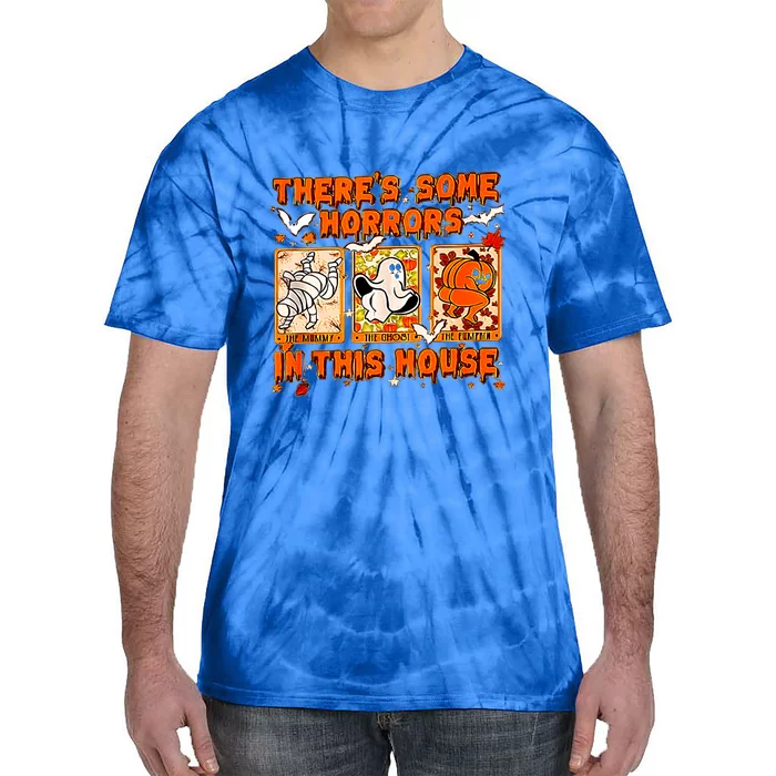 Theres Some Horrors In This House Oversized Tie-Dye T-Shirt