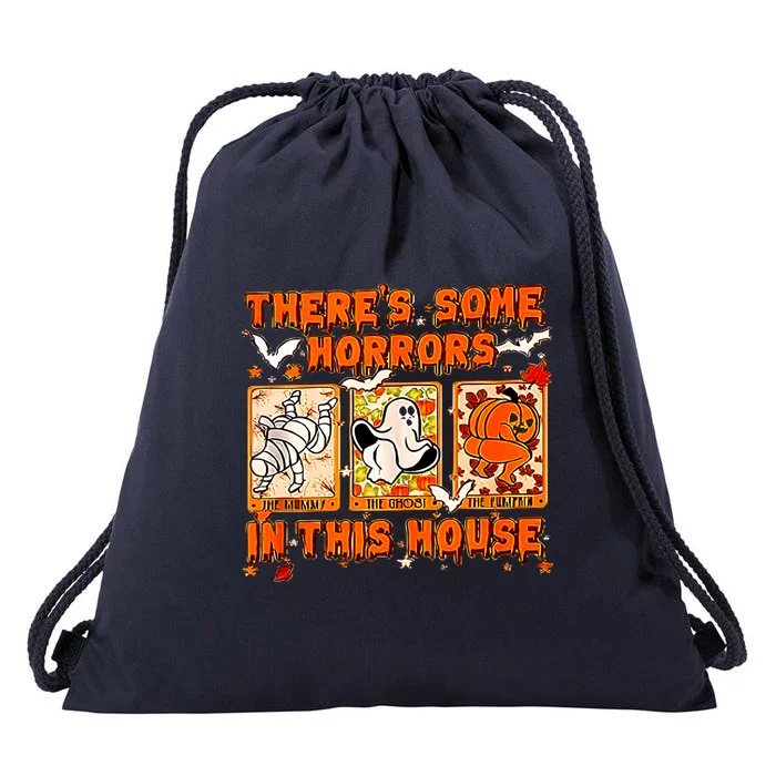 Theres Some Horrors In This House Oversized Drawstring Bag