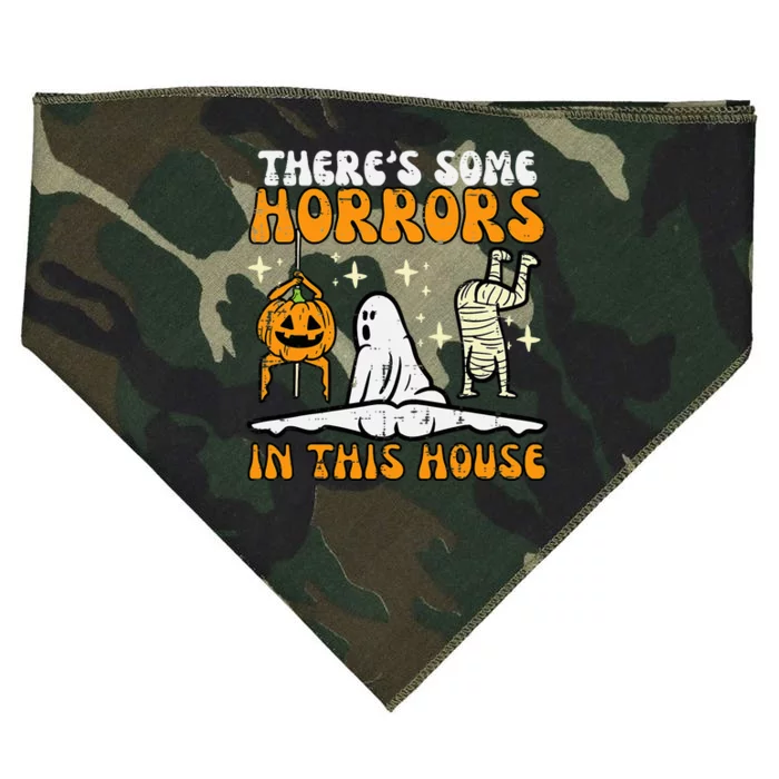 ThereS Some Horrors In This House USA-Made Doggie Bandana