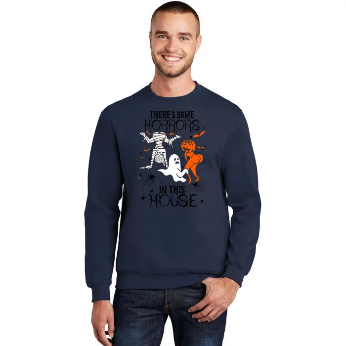 Theres Some Horrors In This House Halloween Gifts Sweatshirt