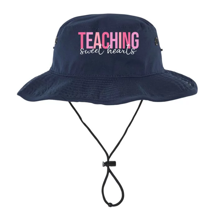 Teaching Sweet Hears Cute Valentine Teacher Legacy Cool Fit Booney Bucket Hat