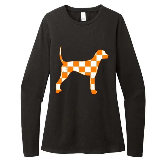 Tennessee Smokey Hound Dog Womens CVC Long Sleeve Shirt