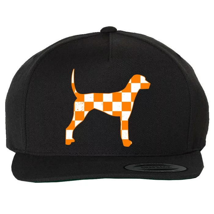 Tennessee Smokey Hound Dog Wool Snapback Cap