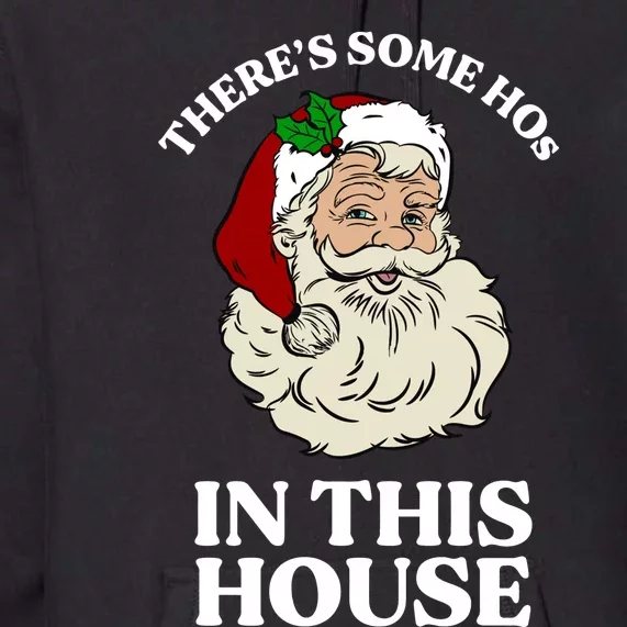 There's Some Hos In This House Christmas Premium Hoodie