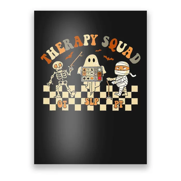 Therapy Squad Halloween Speech Physical Poster