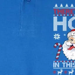 There's Some Ho's In This House Funny Santa Dirty Jokes Cute Gift Softstyle Adult Sport Polo